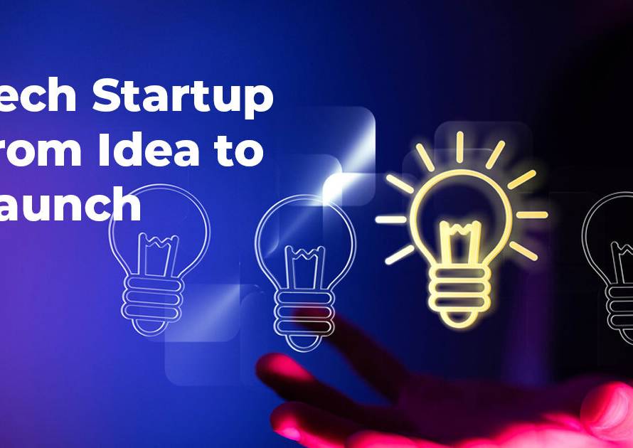 tech startup from idea to launch