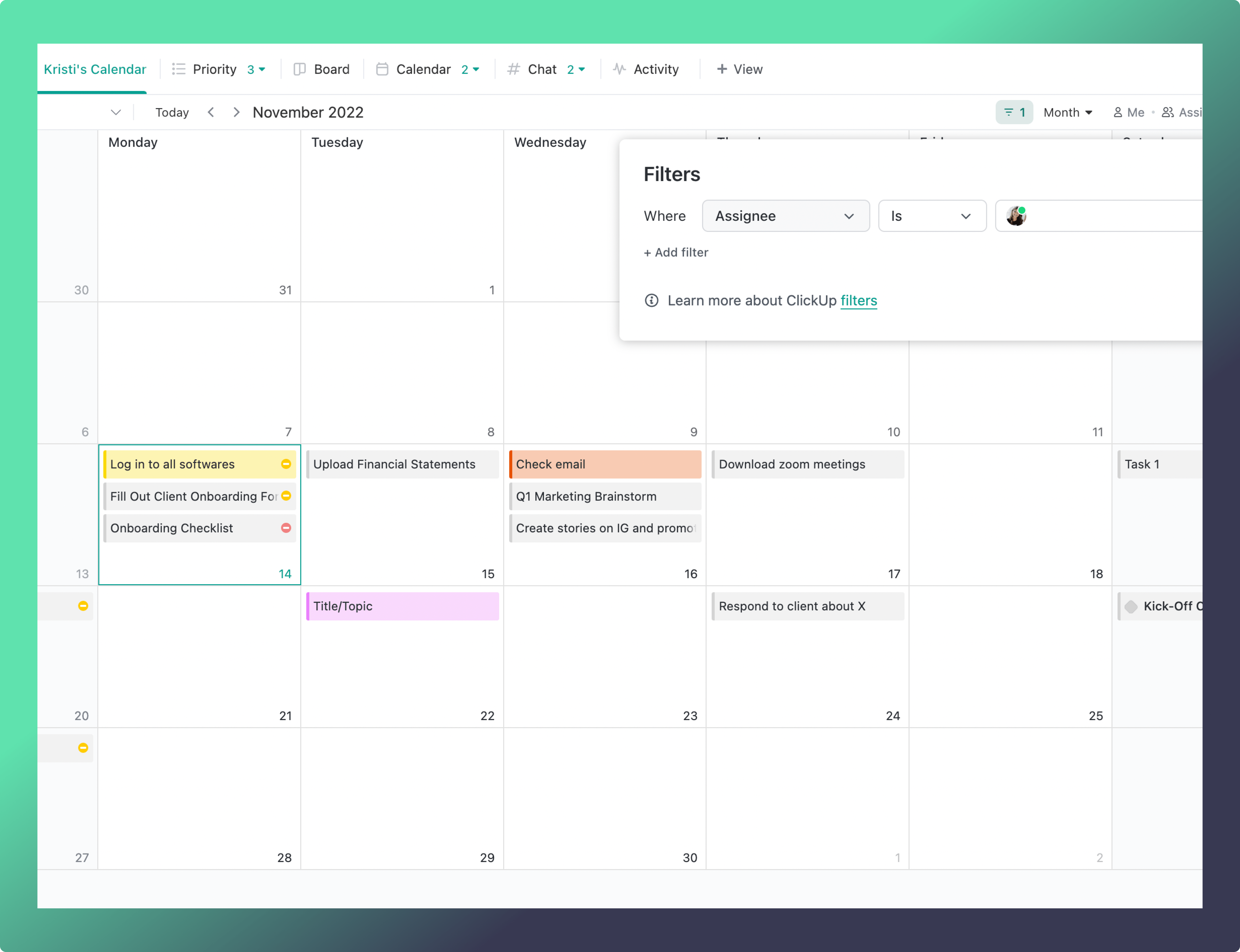 Use Everything View for a Calendar Overhaul