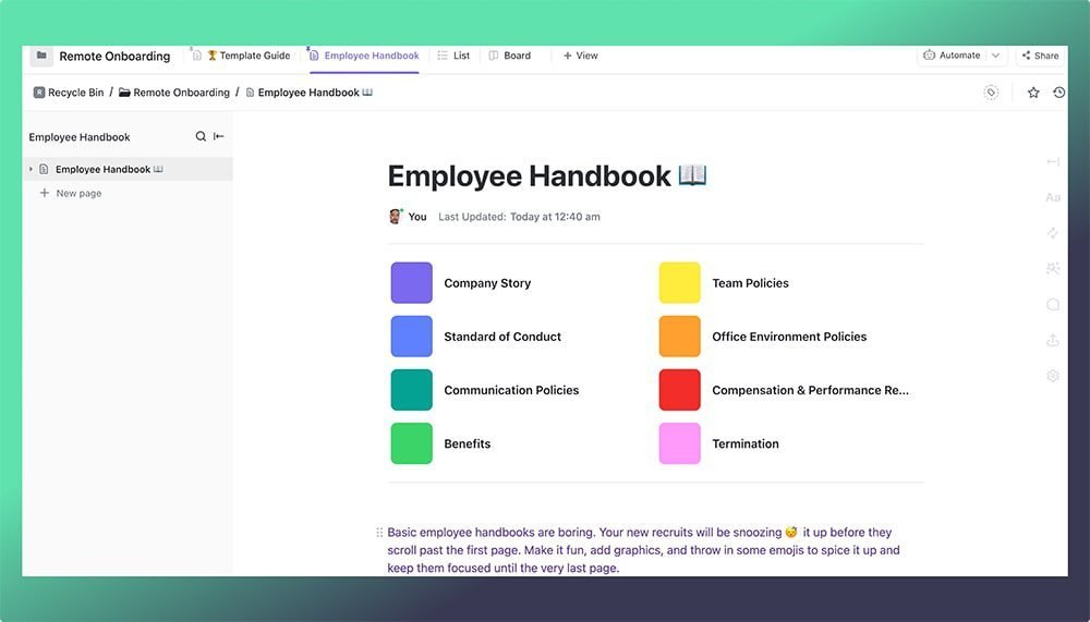 ClickUp for Remote Teams Best Practices for Success