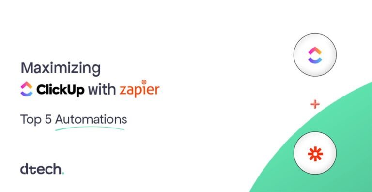 Maximizing ClickUp with Zapier: Top 5 Automations
