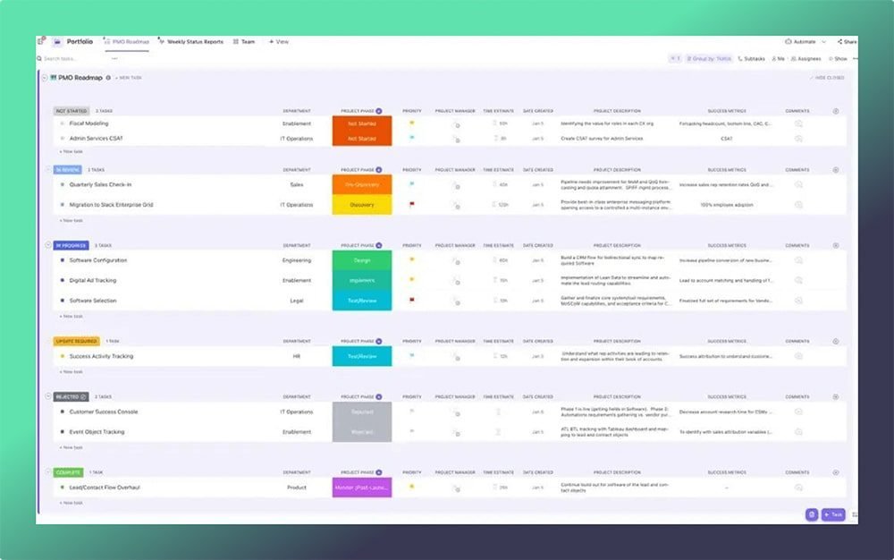 Setting Up ClickUp for IT Projects