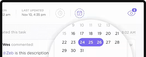 Hit every deadline mockup