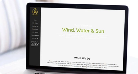 Ethraa Energy Project Interface Mockup