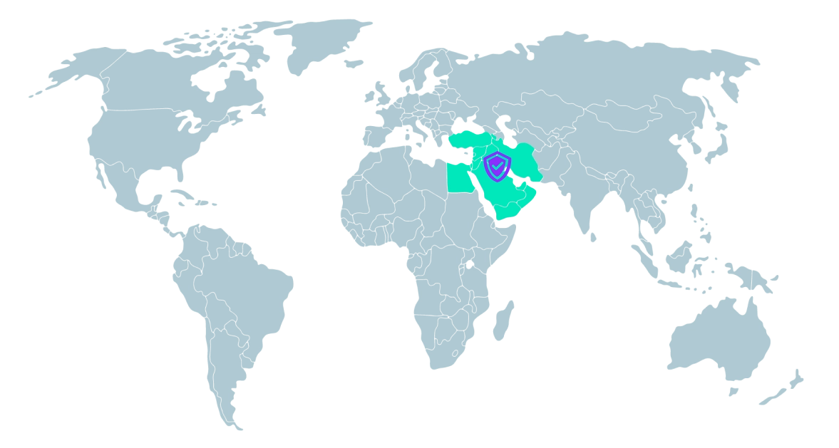 ClickUp's official partner in the Middle East - World Map