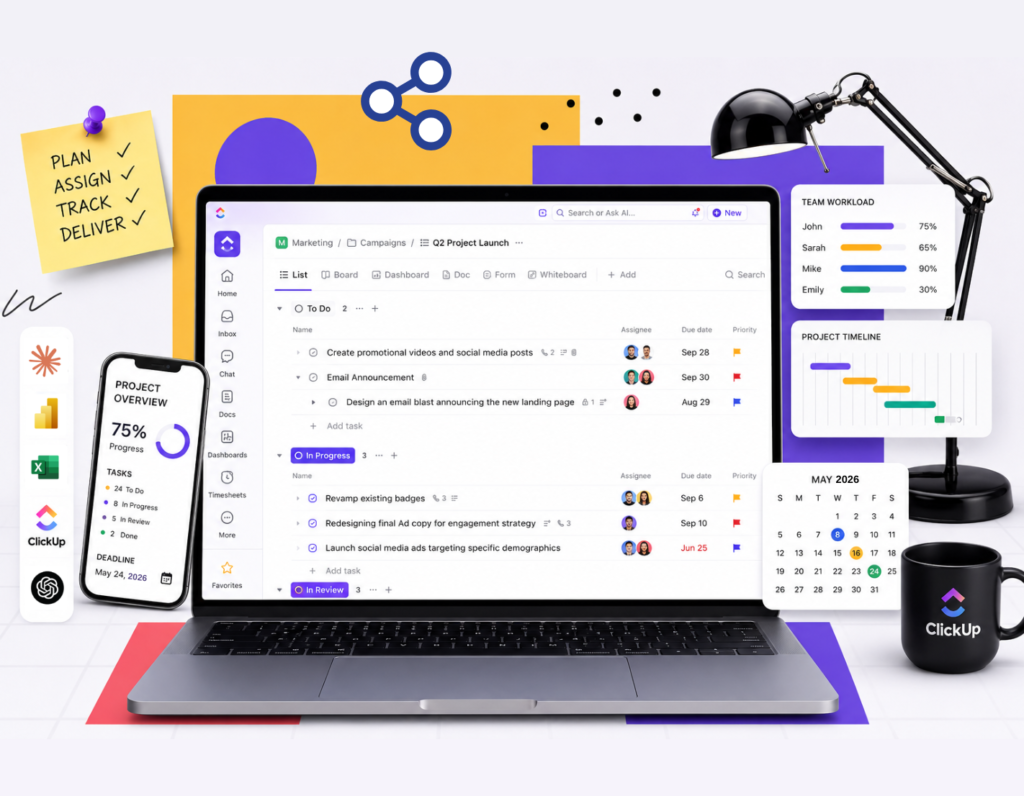 Clickup connectors