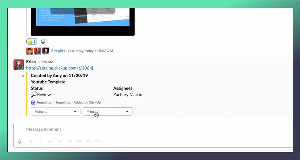 assign task on slack