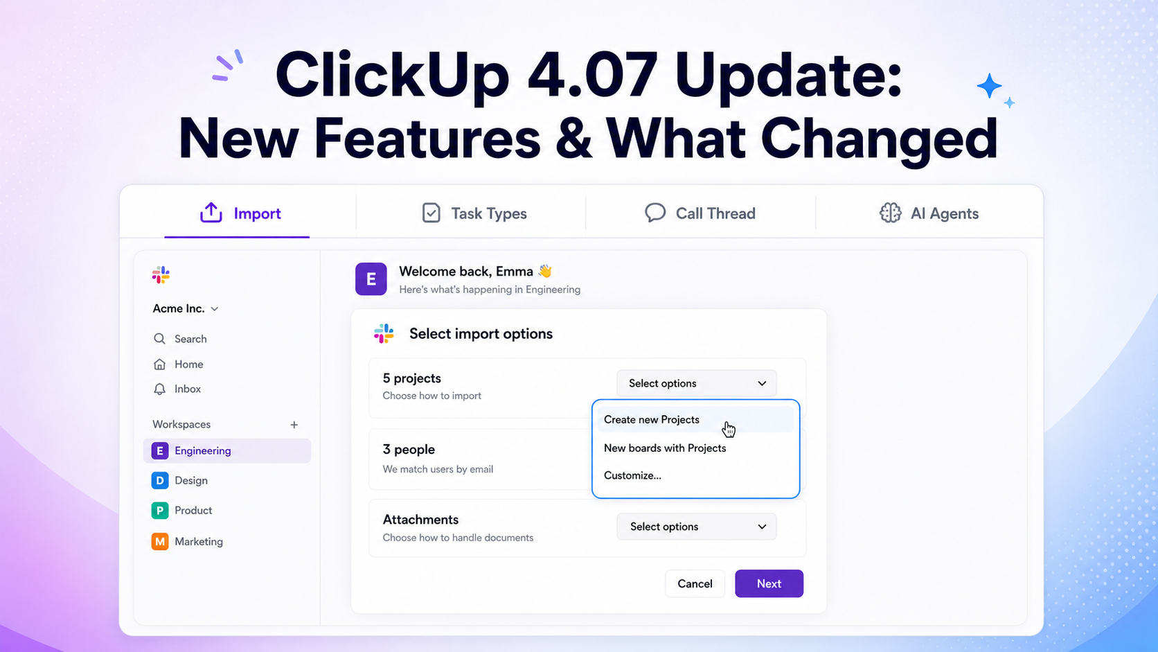 clickup 4.07