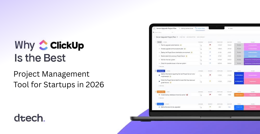 project management tool for startups
