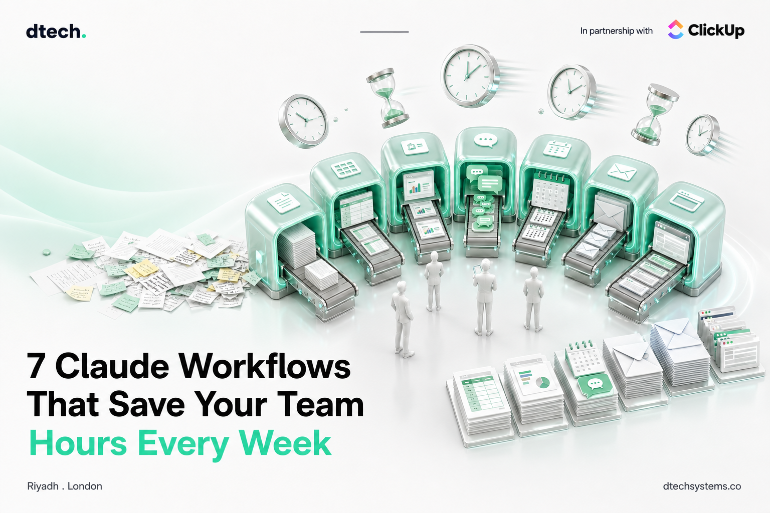Time-saving Claude workflows diagram