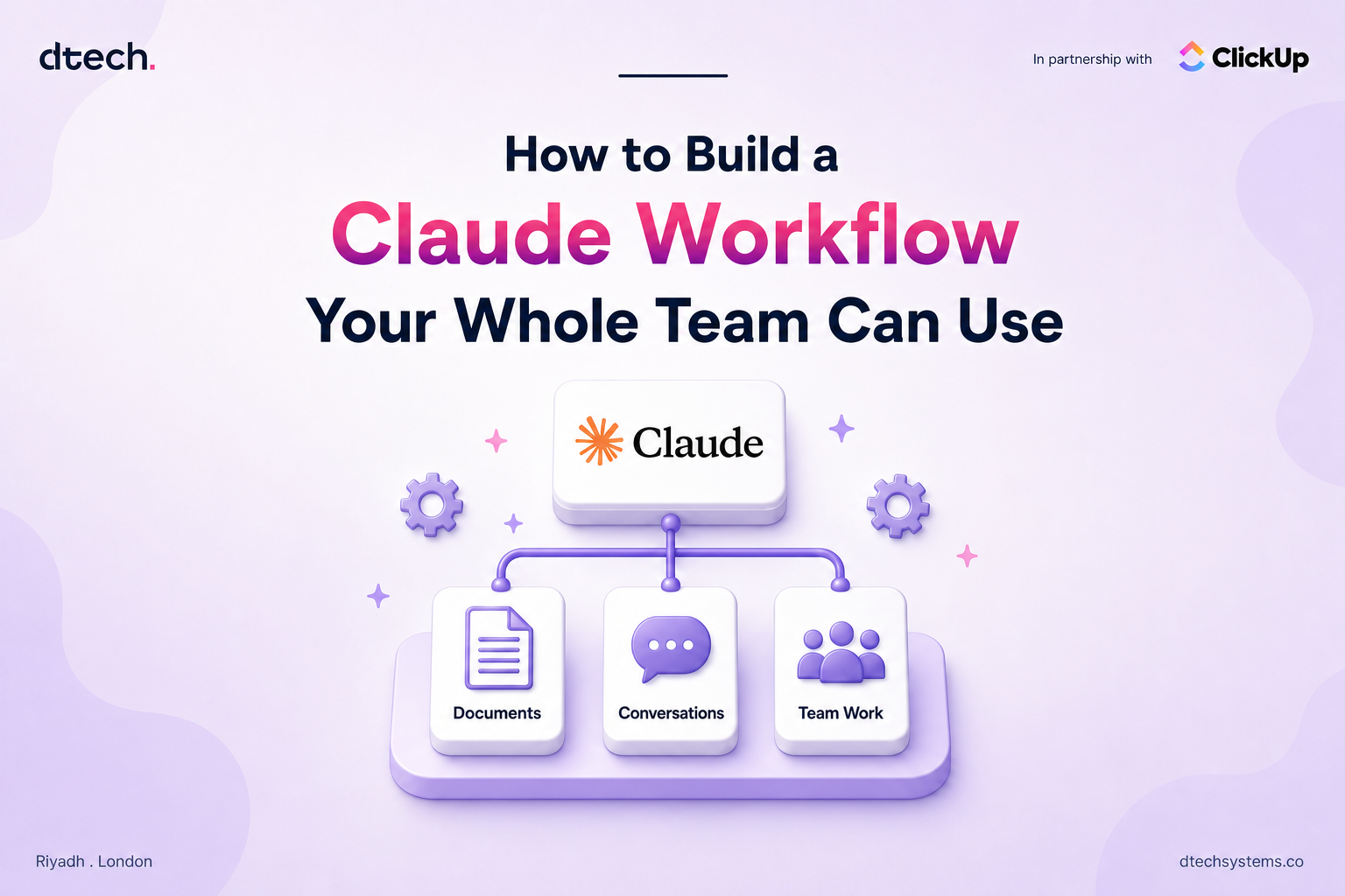 Claude workflow for teams diagram